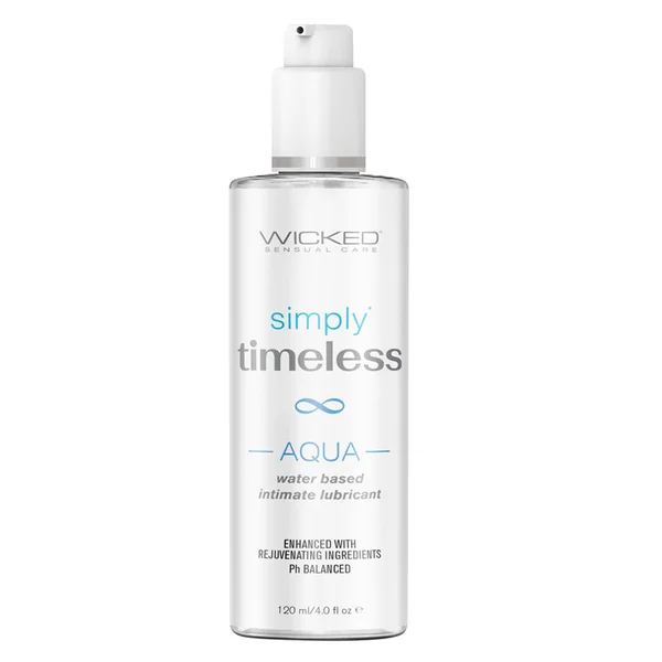 Wicked Simply Timeless Aqua Menopause-Friendly Water-Based Lubricant