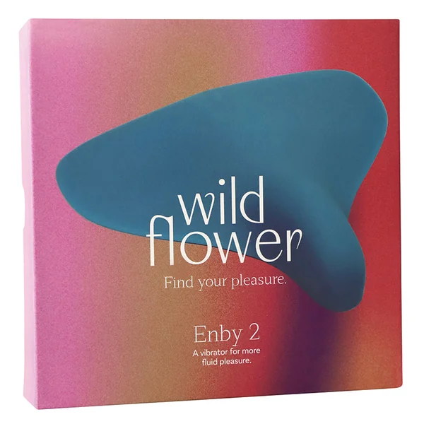 Wild Flower Enby 2 - Teal