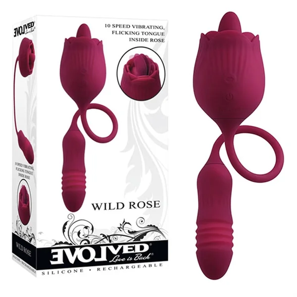 Wild Rose Vibrator by Evolved