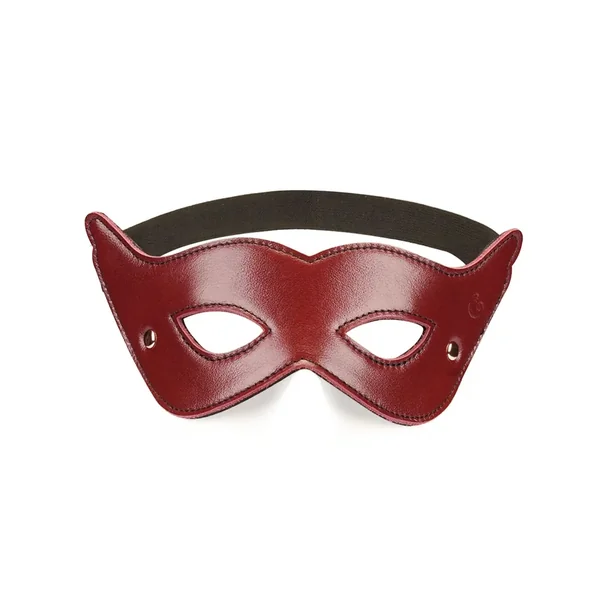 Wine Red Collection Leather Eye Mask