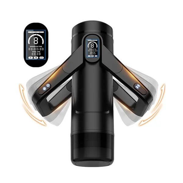 Wing Thrusting & Vibrating Masturbator