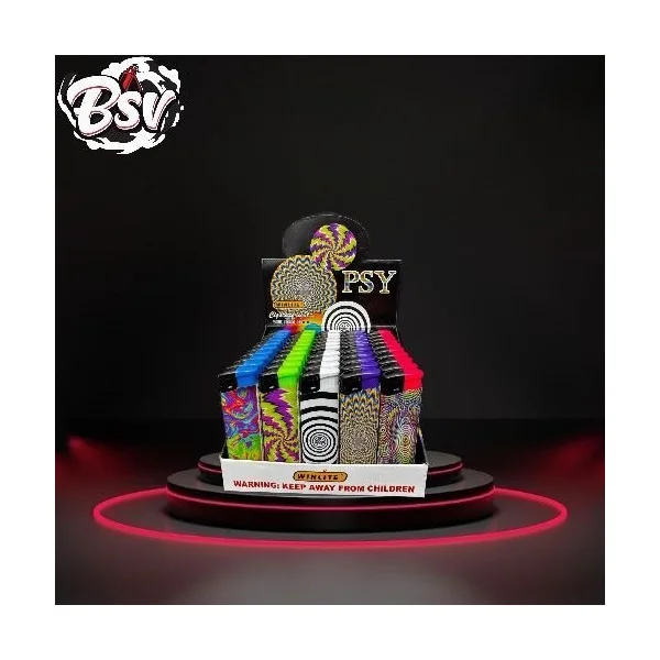 Winlite Psychedelic Fic-Flame Electro Disposable Lighters 50ct