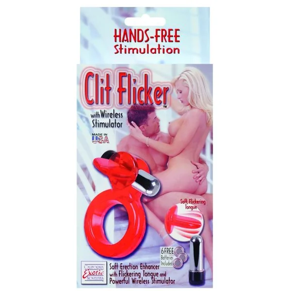 Wireless Clit Flicker - Red