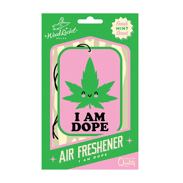 Wood Rocket I am Dope Air Freshener - Mint