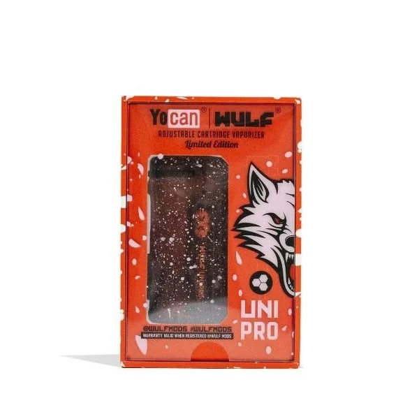 Wulf Uni Pro X-Ray Edition Cartridge Vaporizer Crimson