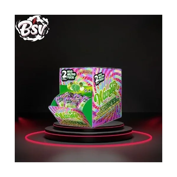 Wunder Mushroom Blend Gummies 30ct Display Sour Apple