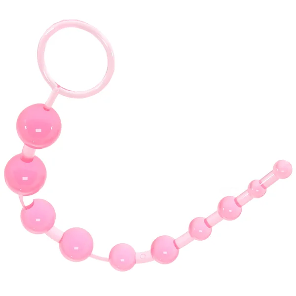 X-10 Anal Beads in Pink