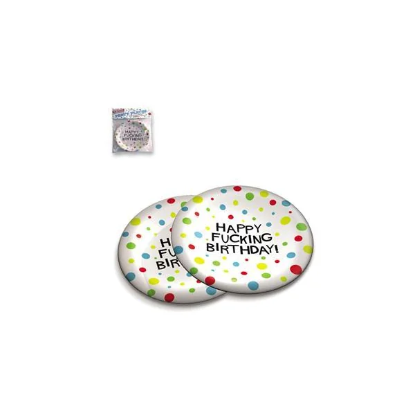 X-RATED BIRTHDAY PLATES