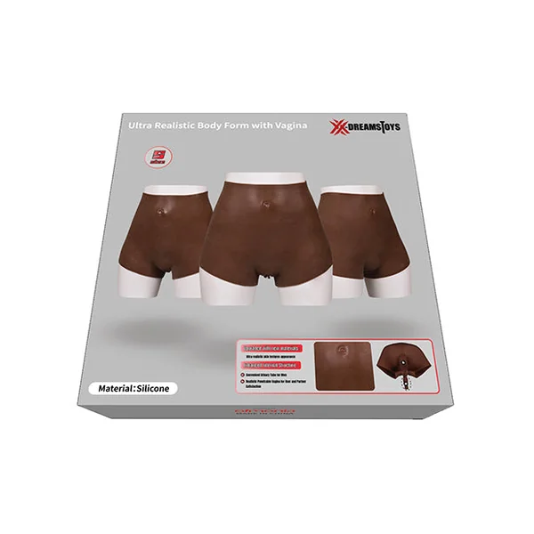 XX-DREAMTOYS Ultra Realistic Vagina Form - Black