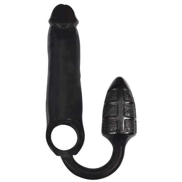 Xxxpander Sheath With Double Textured Plug