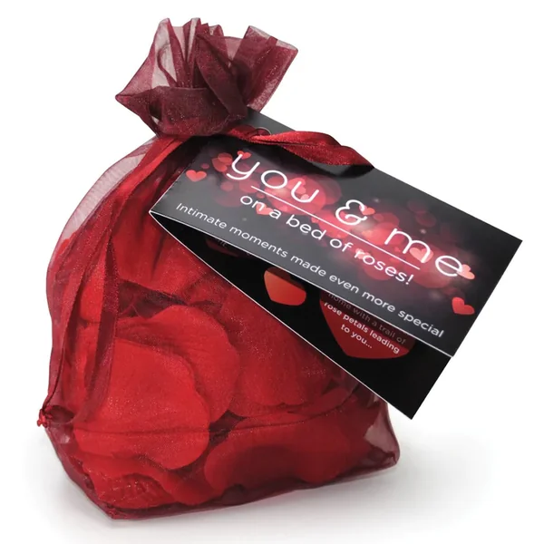 You & Me On A Bed of Roses Reusable Fabric Petals