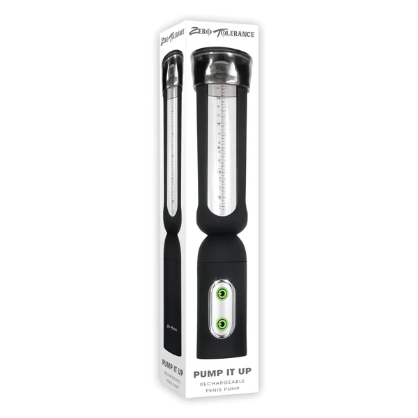Zero Tolerance Pump It Up Suction Penis Pump - Black