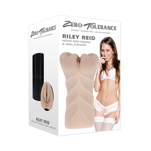 Zero Tolerance Riley Reid Movie With Vagina & Anal Stroker