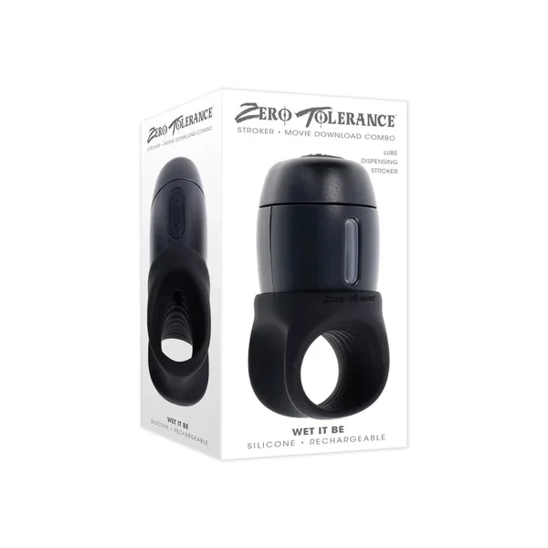Zero Tolerance “Wet it Be” Lube Stroker -Black