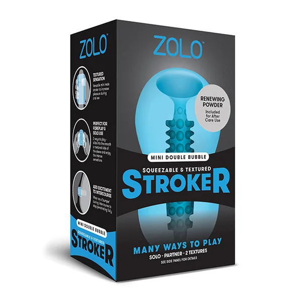 Zolo Mini Double Bubble Stroker - Blue