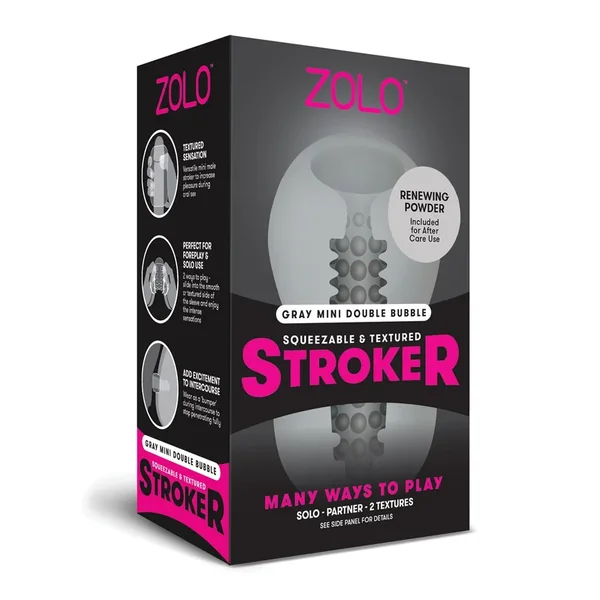ZOLO Mini Double Bubble Stroker – Gray